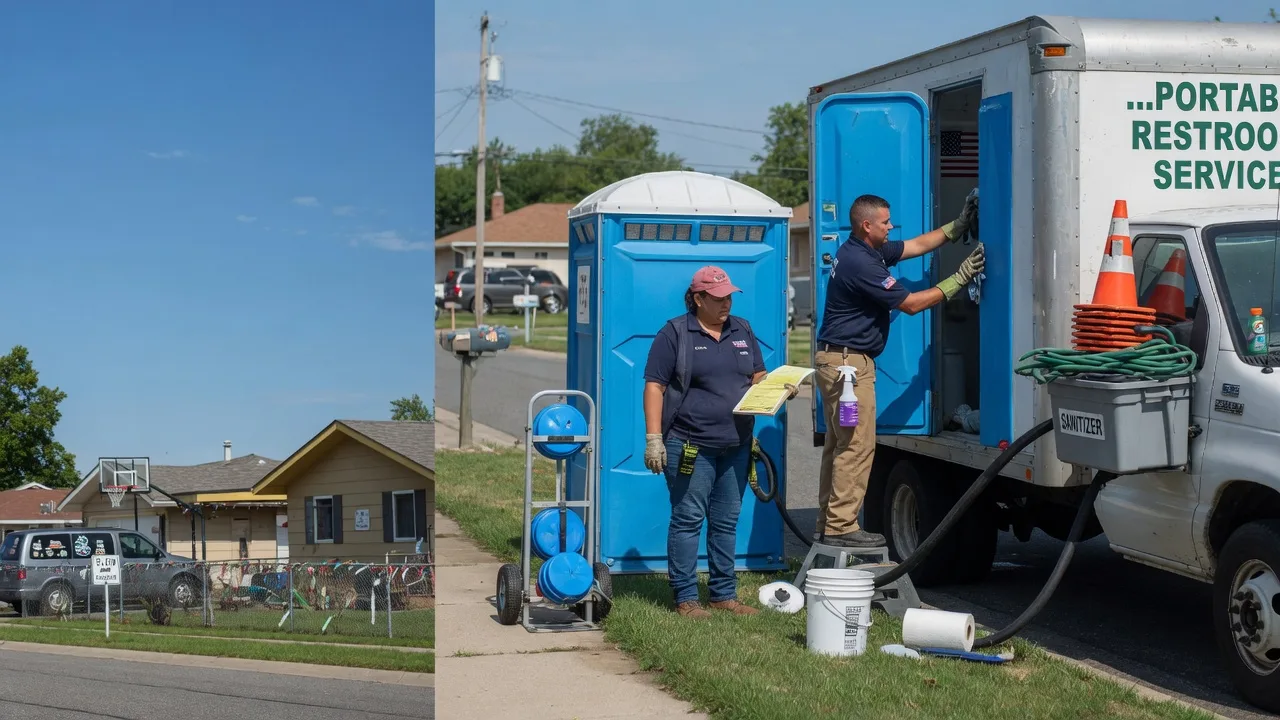 Portable Toilet Rental in Thayer, IL near me